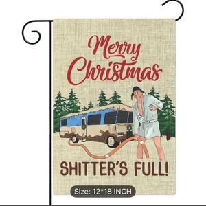 Christmas Vacation Cousin Eddie Garden Flag